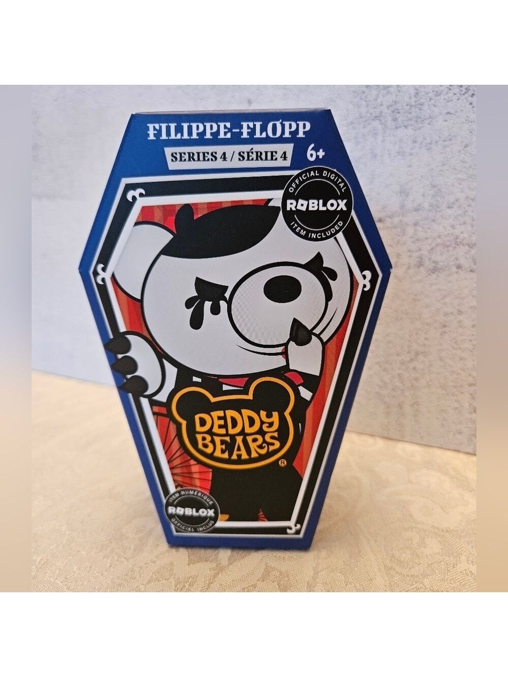Deddy Bears Mini Coffin Series 4 Filippe-Flopp Sealed Creepy Cute Collectible